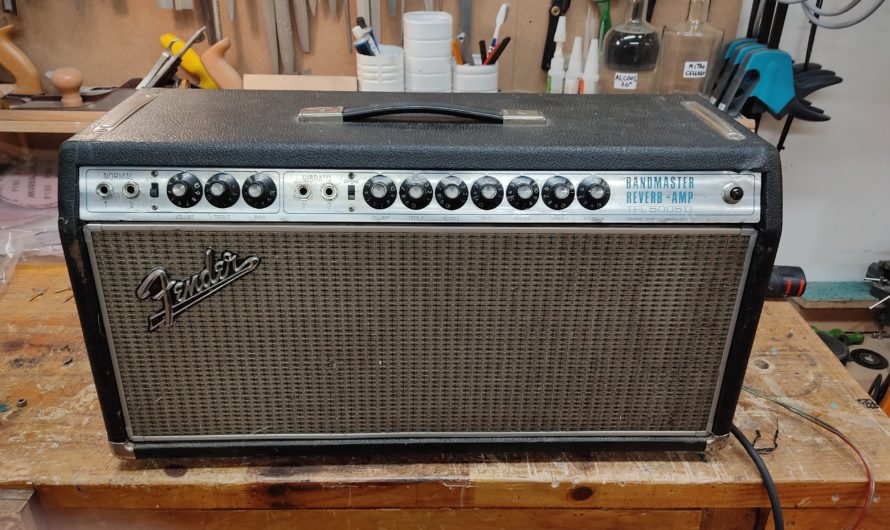 Remise en état d’un amplificateur FENDER BandMaster Reverb TFL5005D de 1968